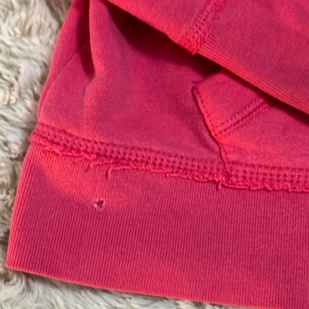 Vintage 2000s Aeropostale pink zip up Jacket with Hood - Picture 5 of 6